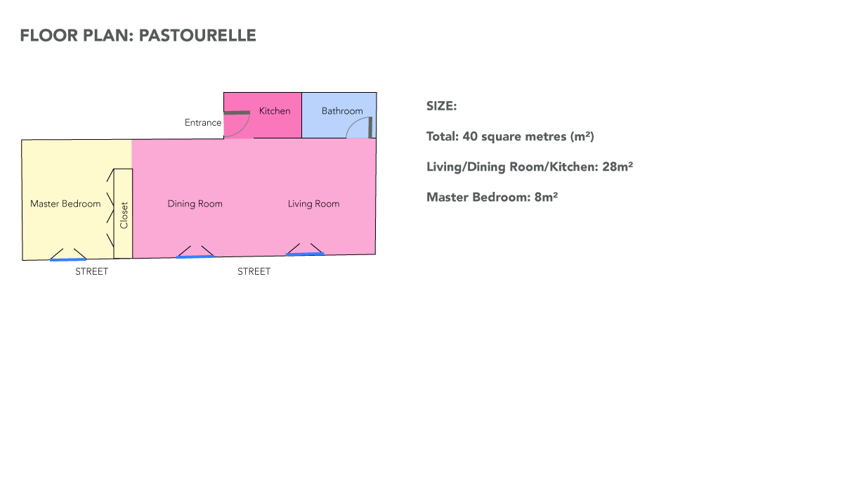 Pastourelle Floor Plan